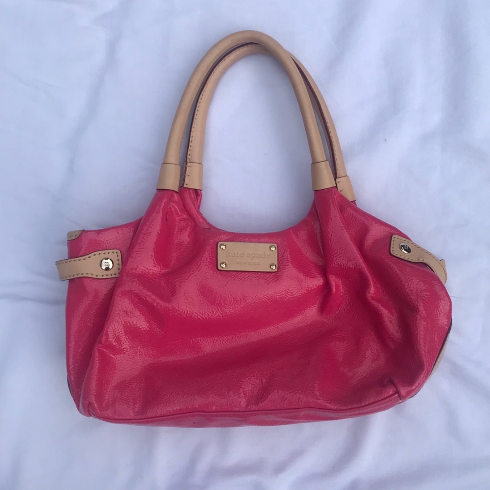 Authentic Kate Spade Pink Patent Purse